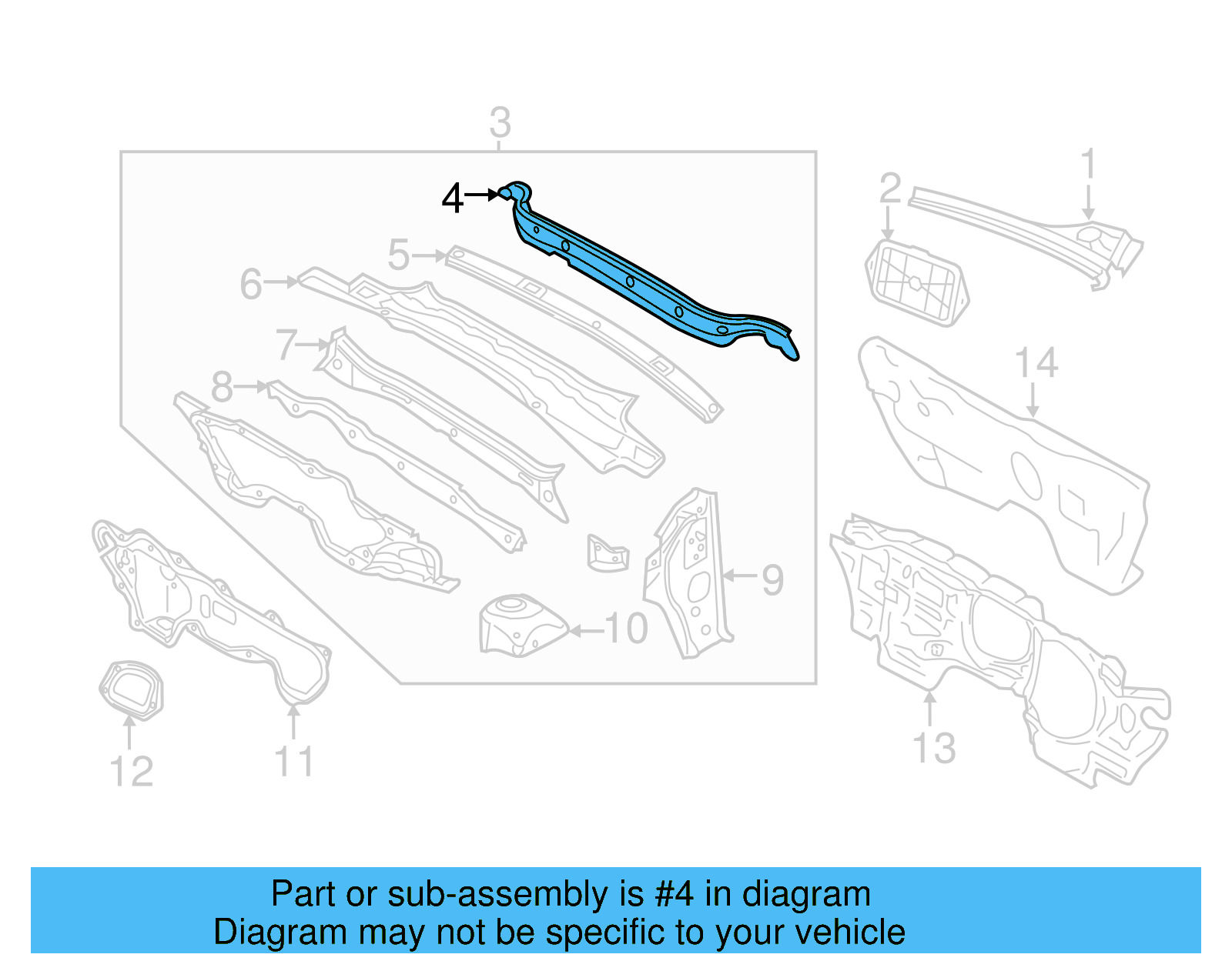 Upper Reinforced 5C6-805-277-B - View 4