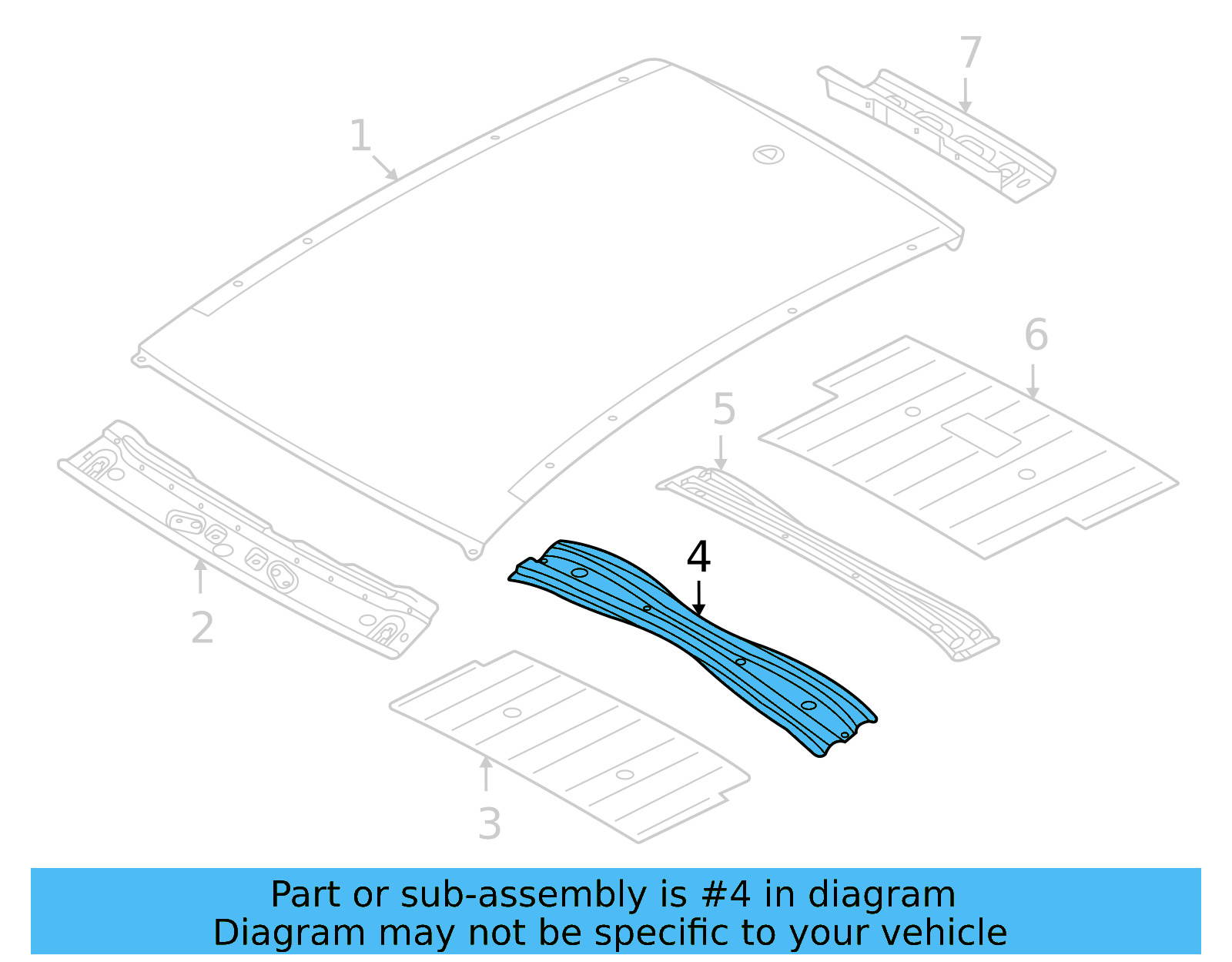 Center Bow 11A-817-119 - View 5