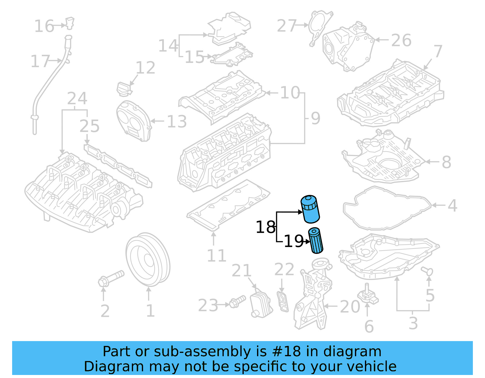 Oil Filter Housing 06L-115-401-L - View 22