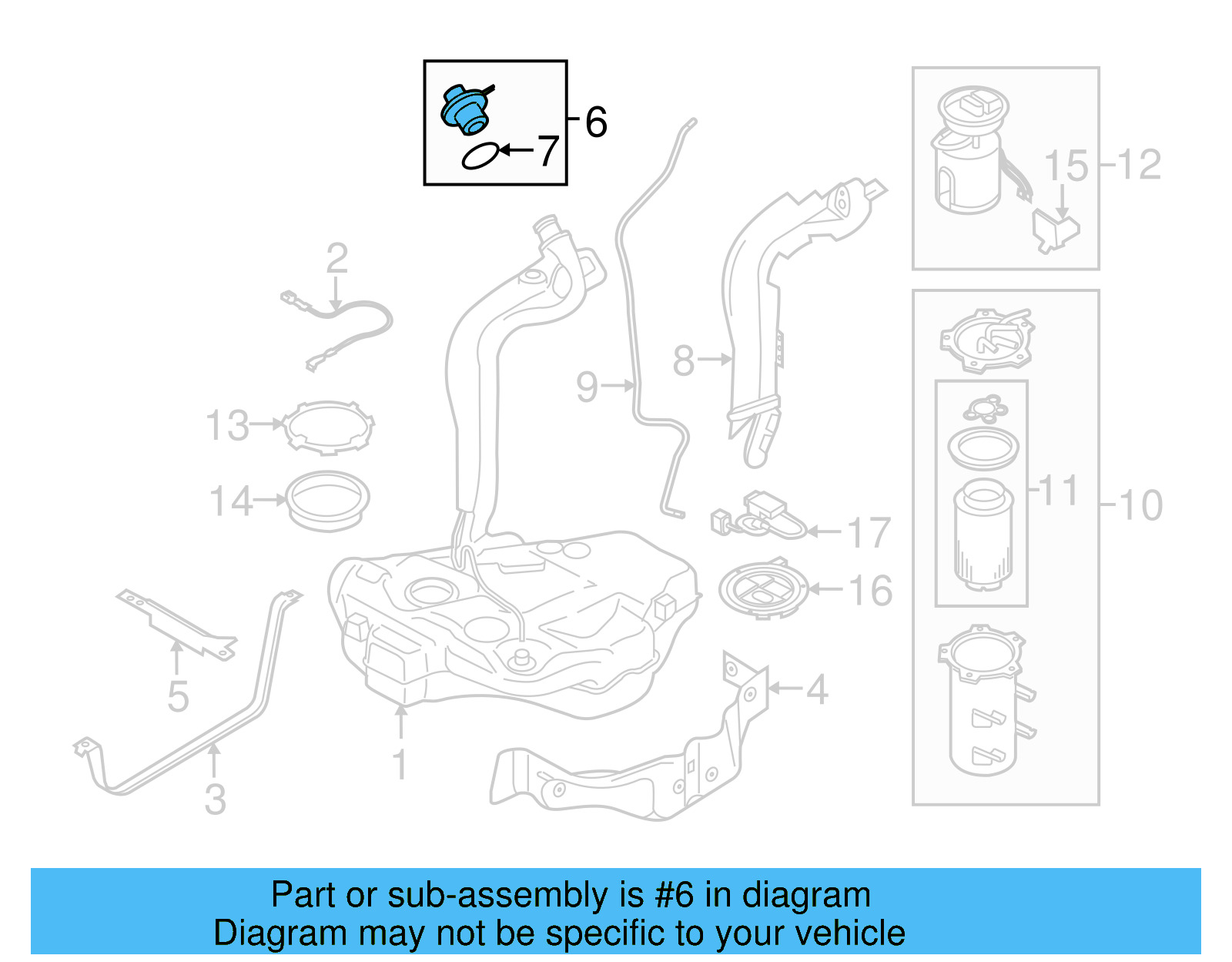 Fuel Cap 3D0-201-550-AF - View 11