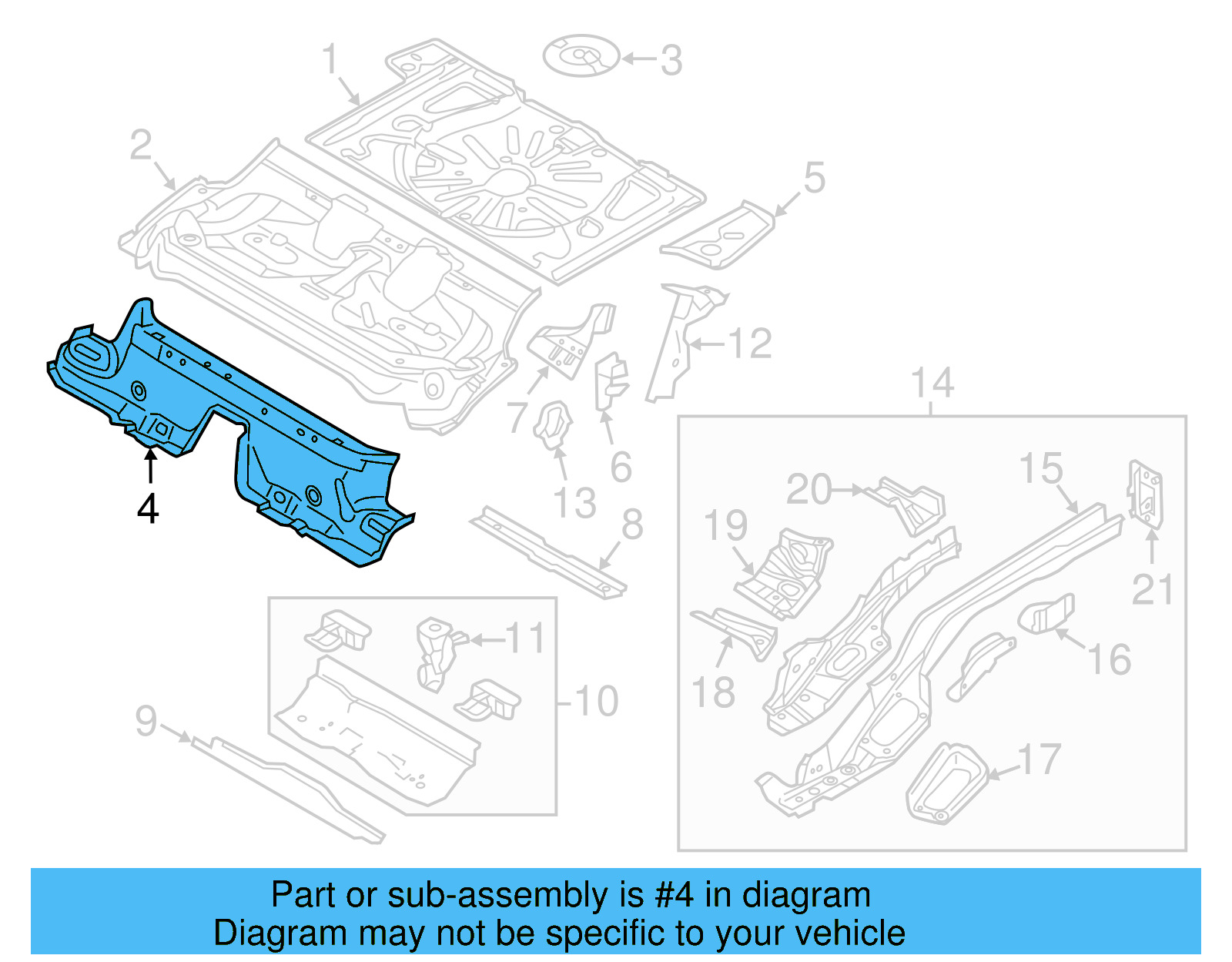 Front Reinforced 5QE-813-147 - View 4