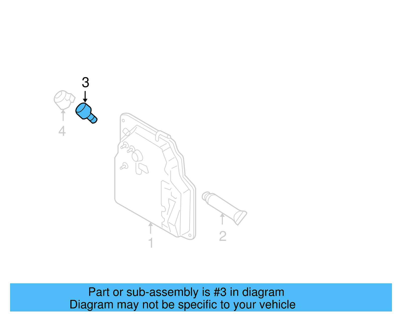 Drain Plug 01M-321-432-A - View 8