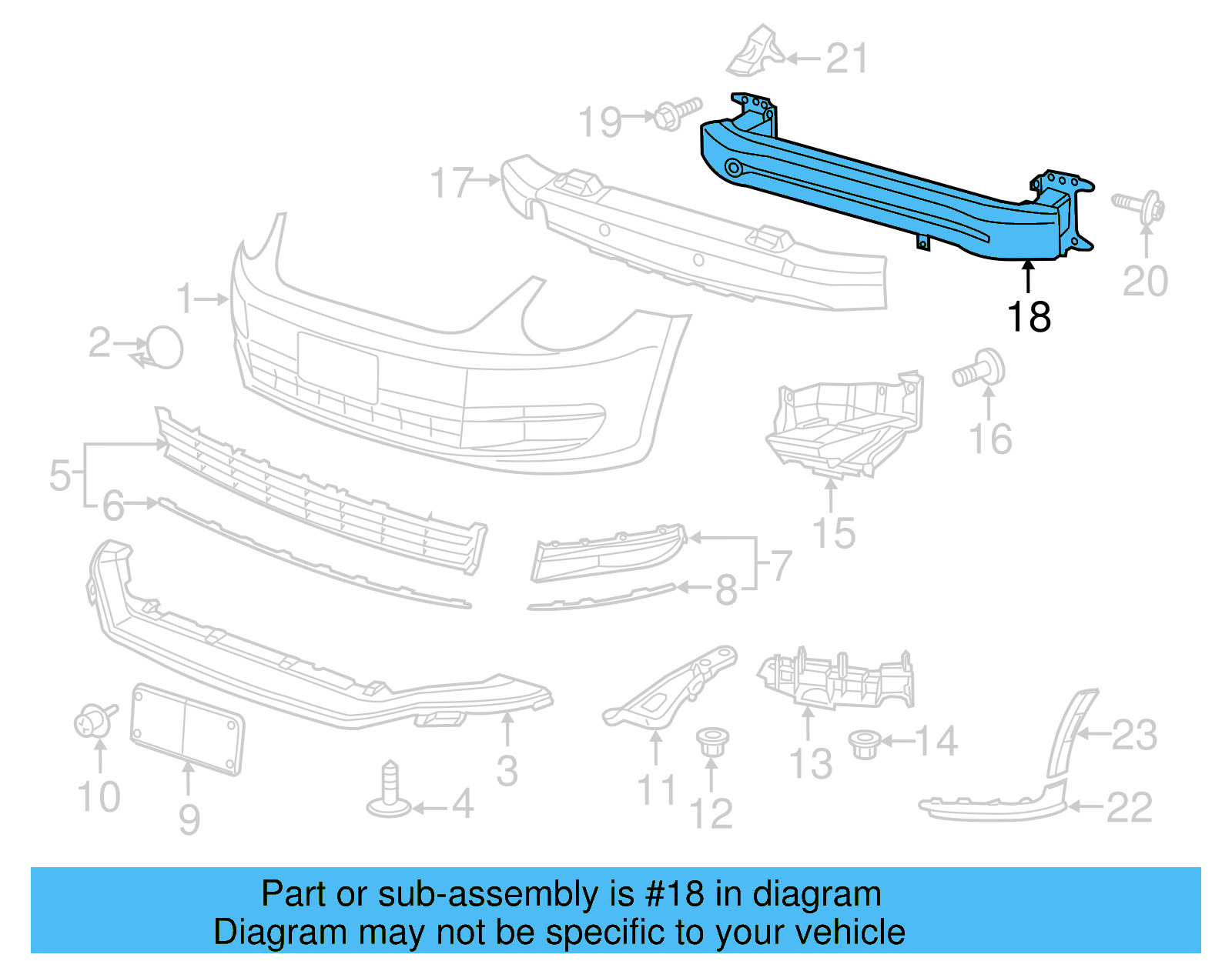 Impact Bar 5C5-807-109-C - View 8