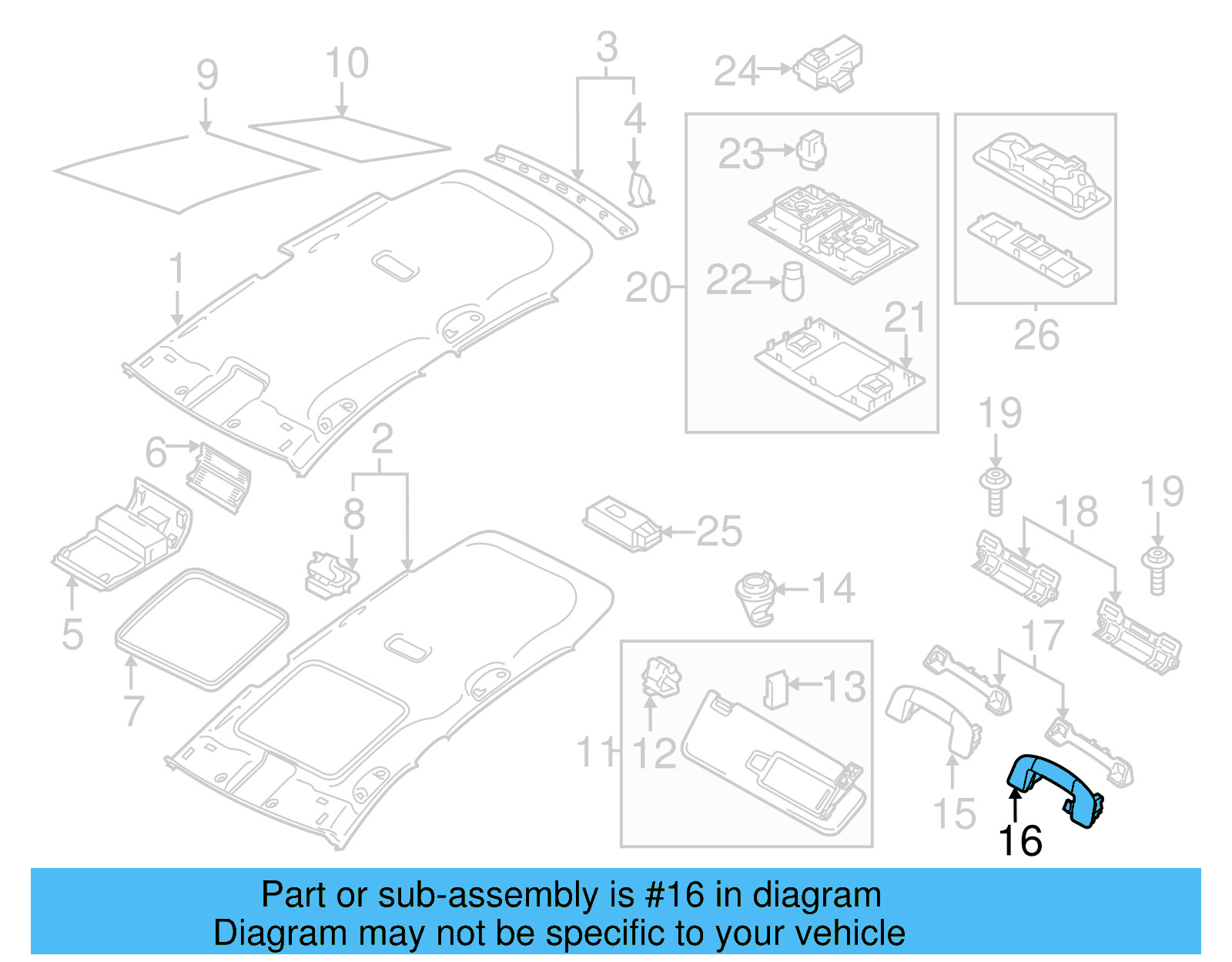 Grip Handle 5GM-857-643-A-82V - View 6