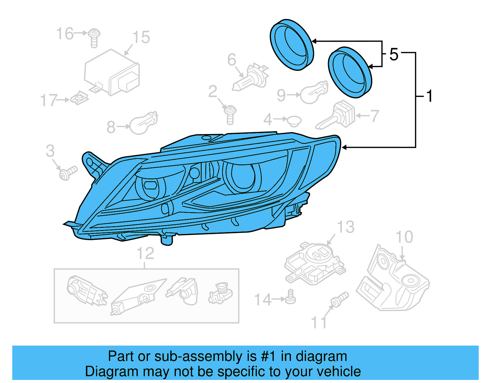 Composite Assembly 3C8-941-040-F - View 3