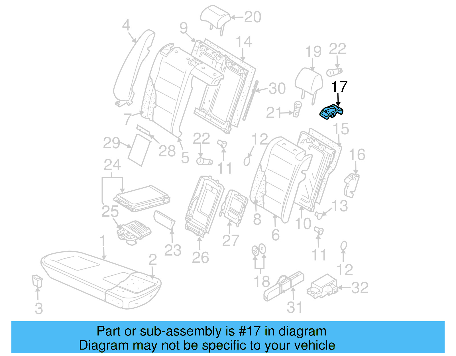 Lock Cover 3C5-885-893-95T - View 5