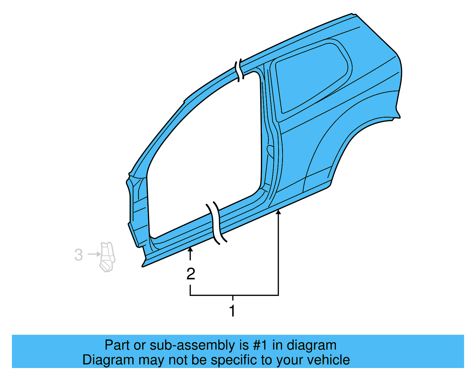 Uniside Panel 5K3-809-606-B - View 21
