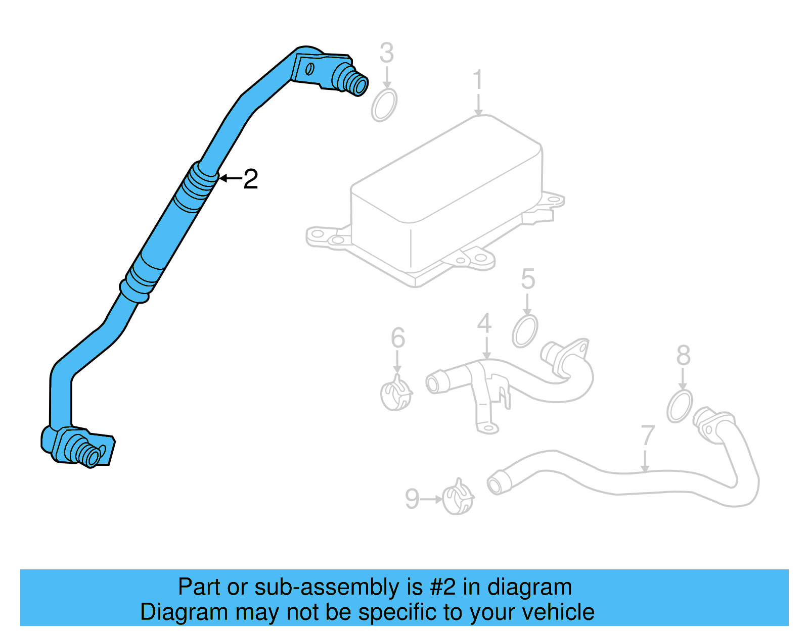 Oil Tube 7P0-317-824 - View 21
