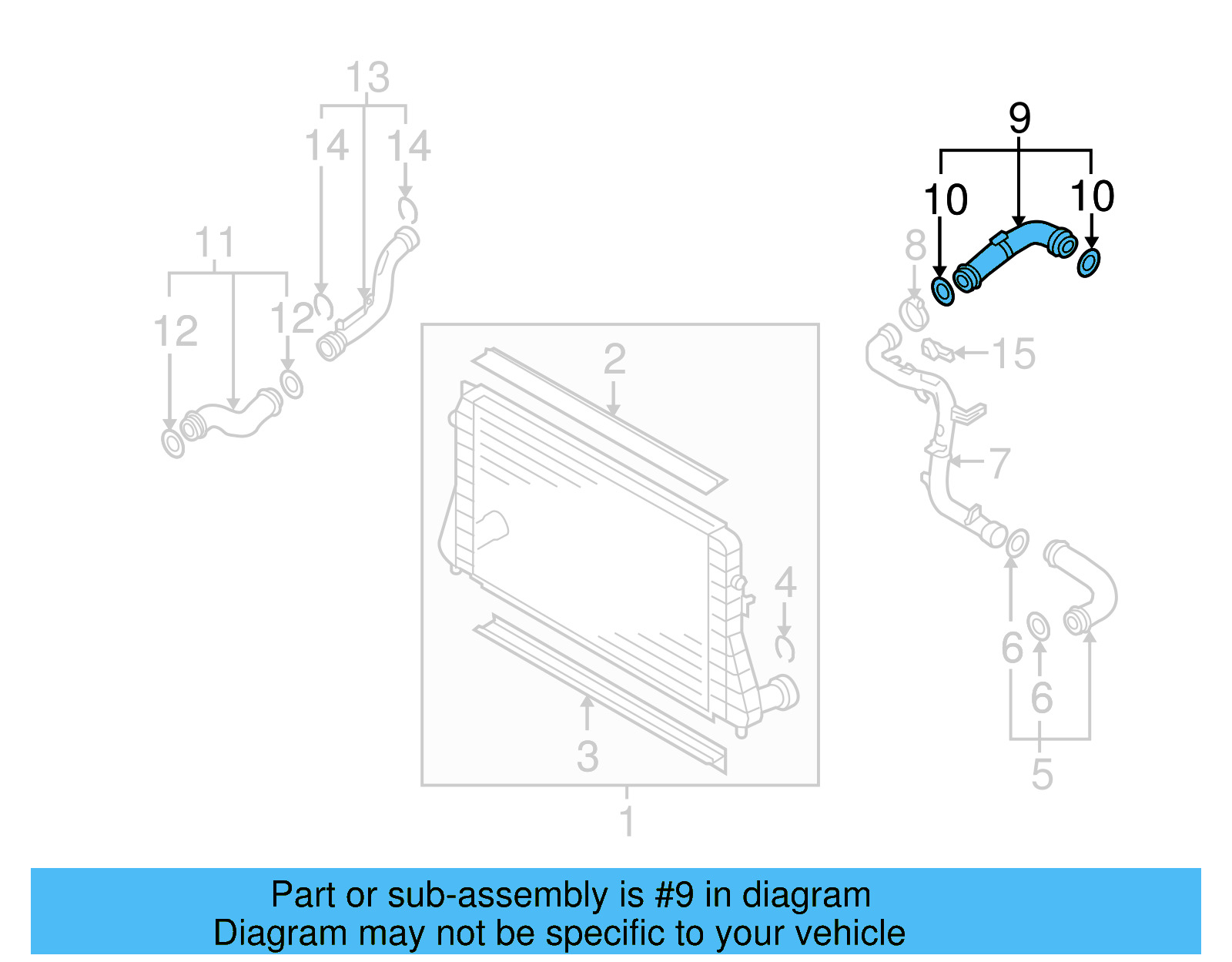 Pressure Tube 1K0-145-838-S - View 35