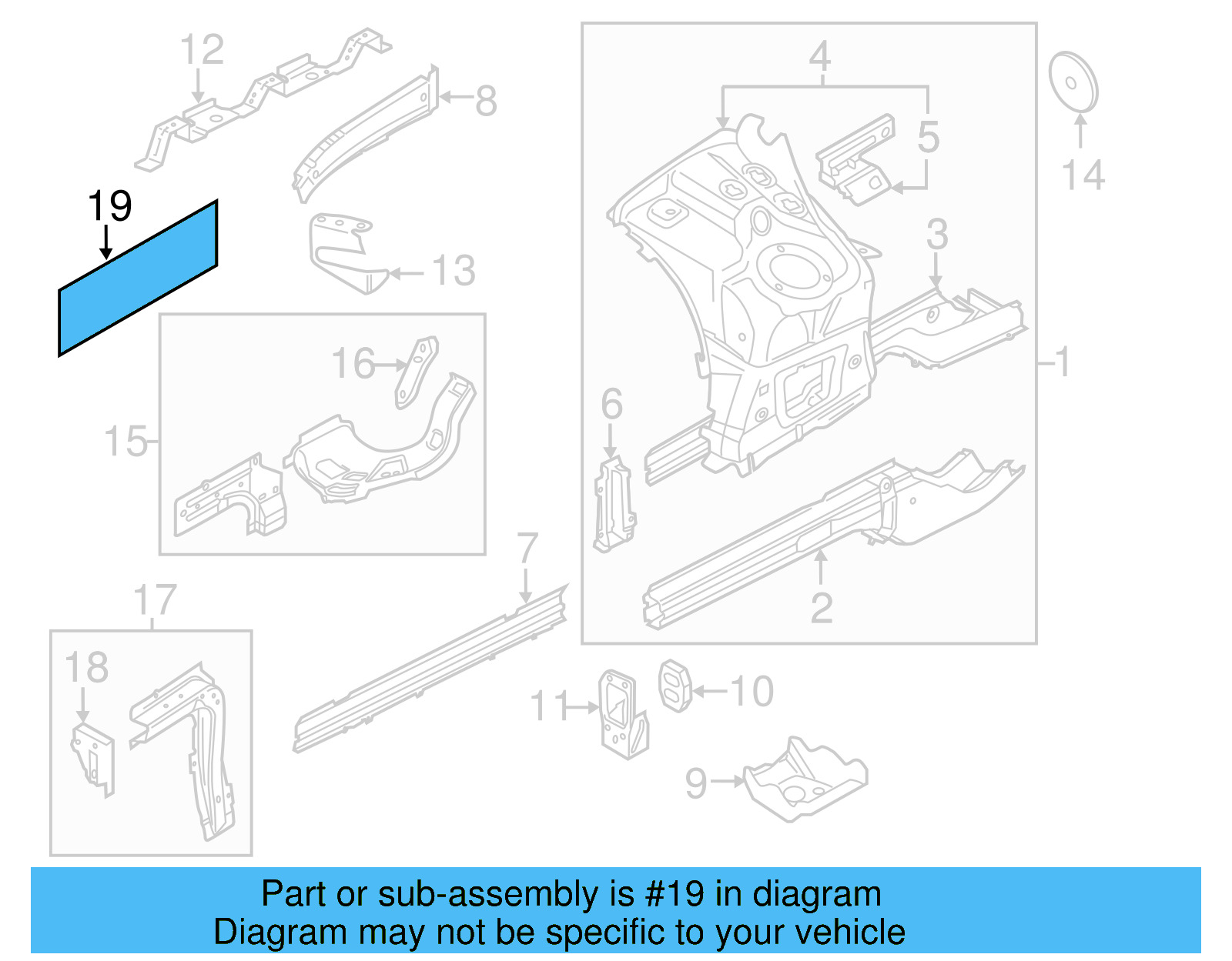 Fender Closing Plate 000-800-981-B - View 4