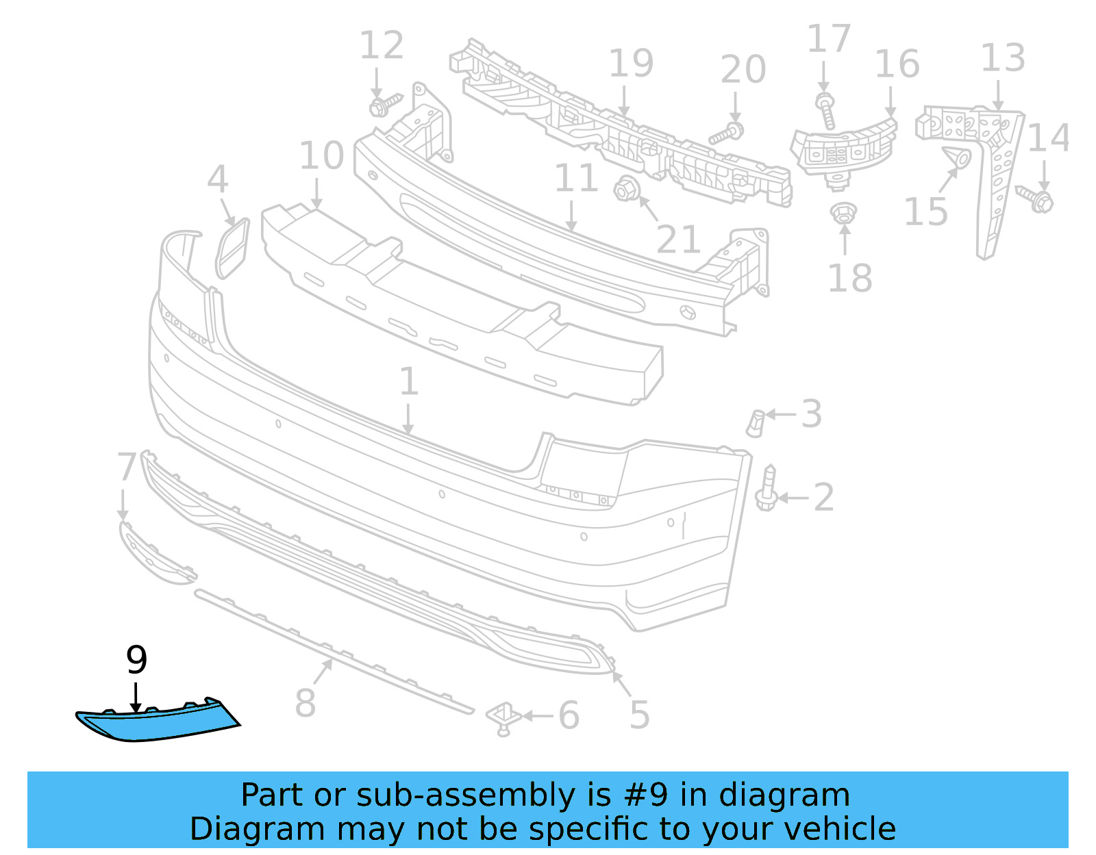 Reflector 561-945-106-B - View 3