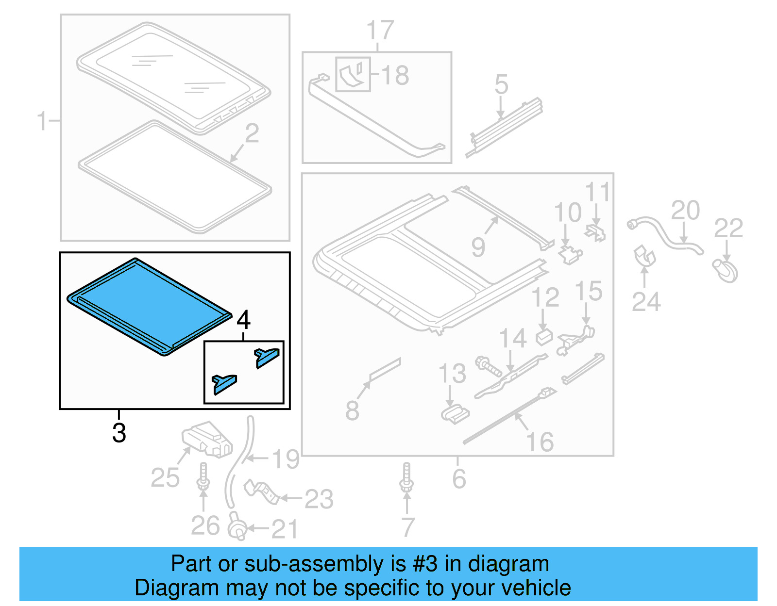 Sunshade 561-877-255-A-5T5 - View 8