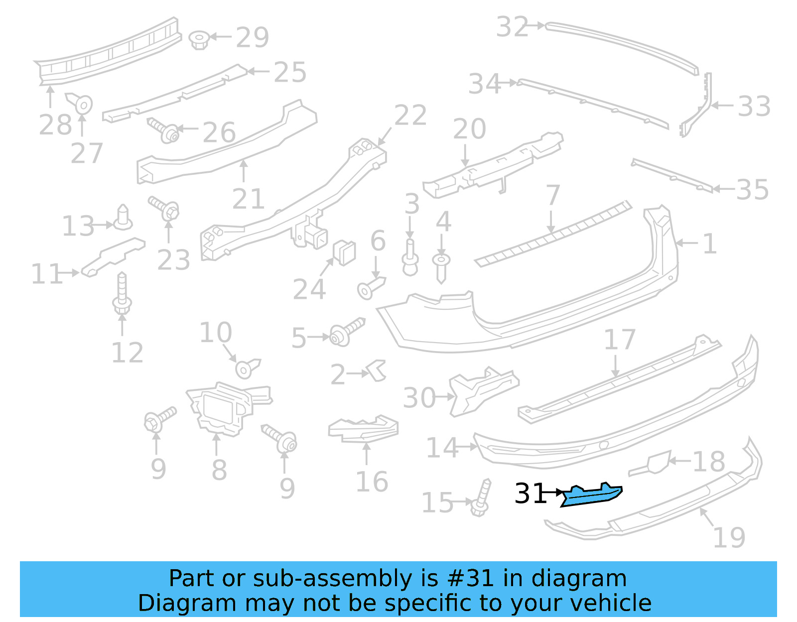 Reflector 7P6-945-106-A - View 8