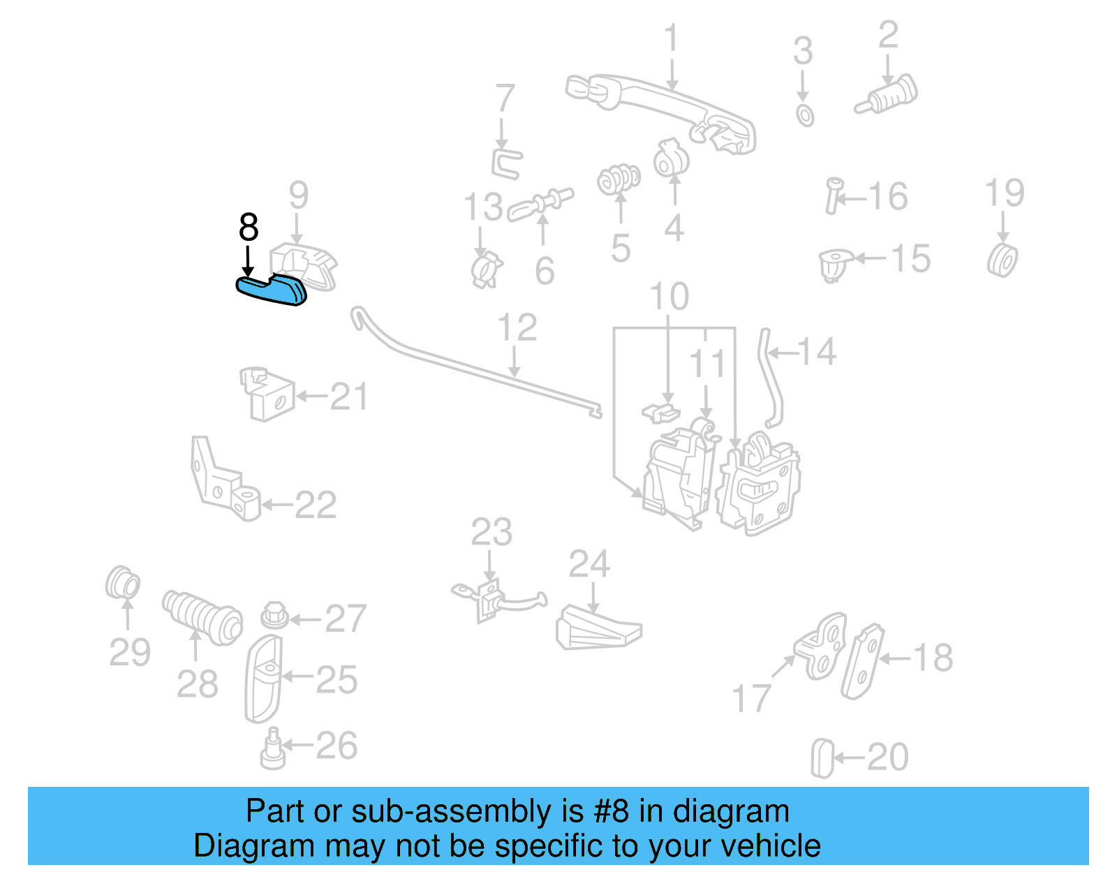 Inside Lever 1E0-837-225-2ZZ - View 6