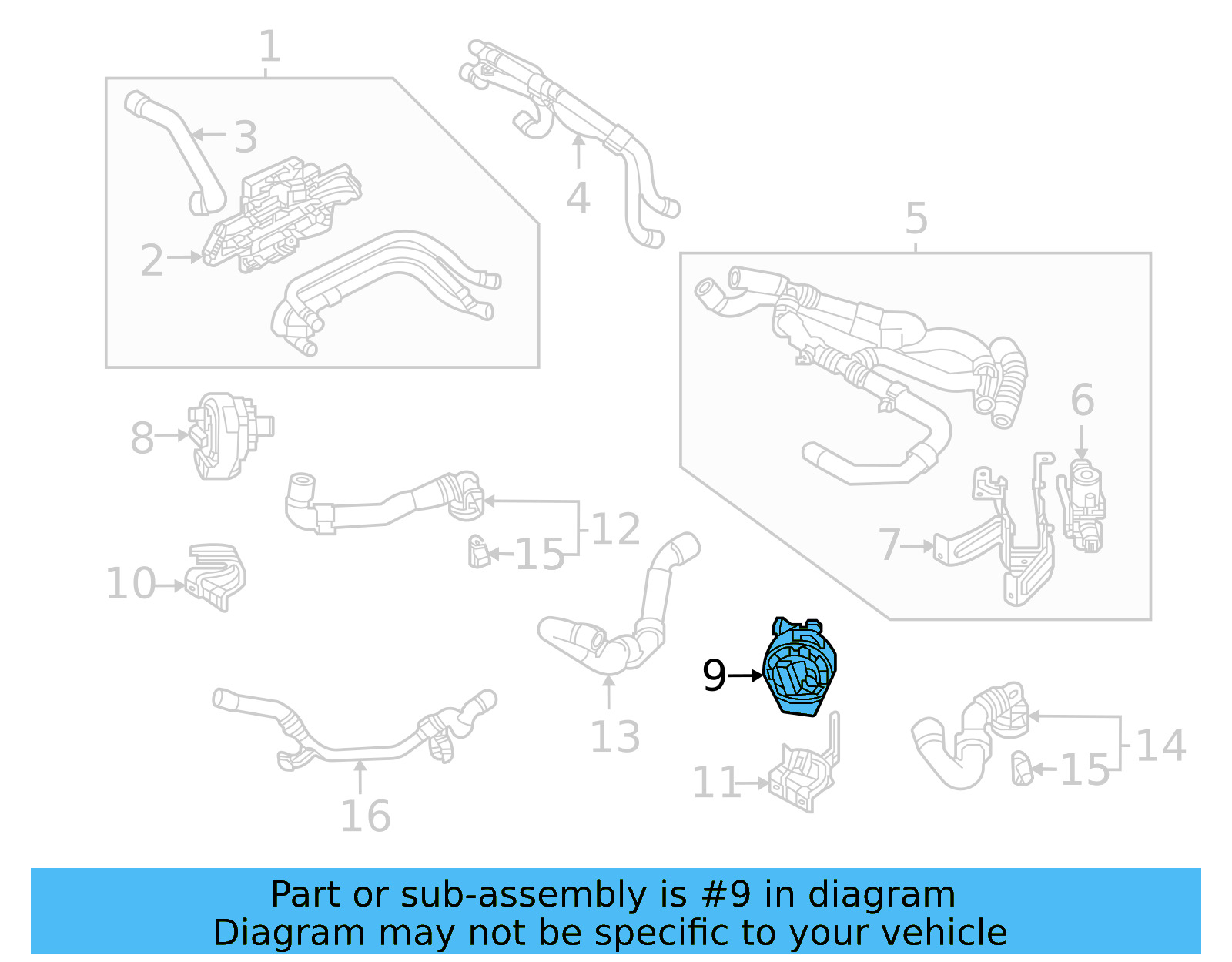 Auxiliary Pump 1EA-965-567-M - View 4