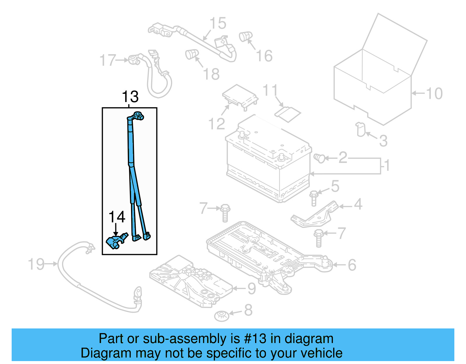 Positive Cable 5QF-971-228-A - View 8