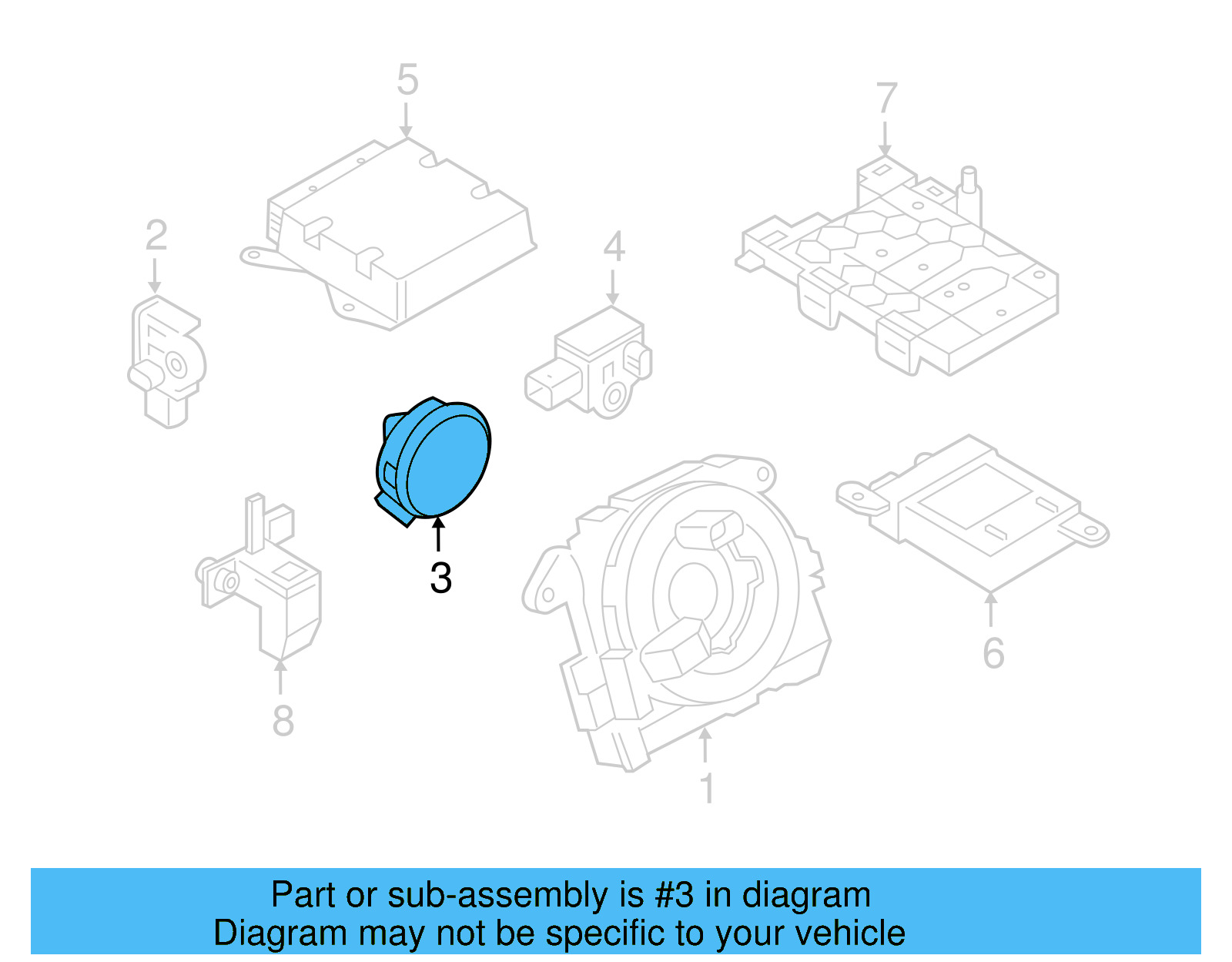 Side Impact Sens 5Q0-959-354-A - View 29