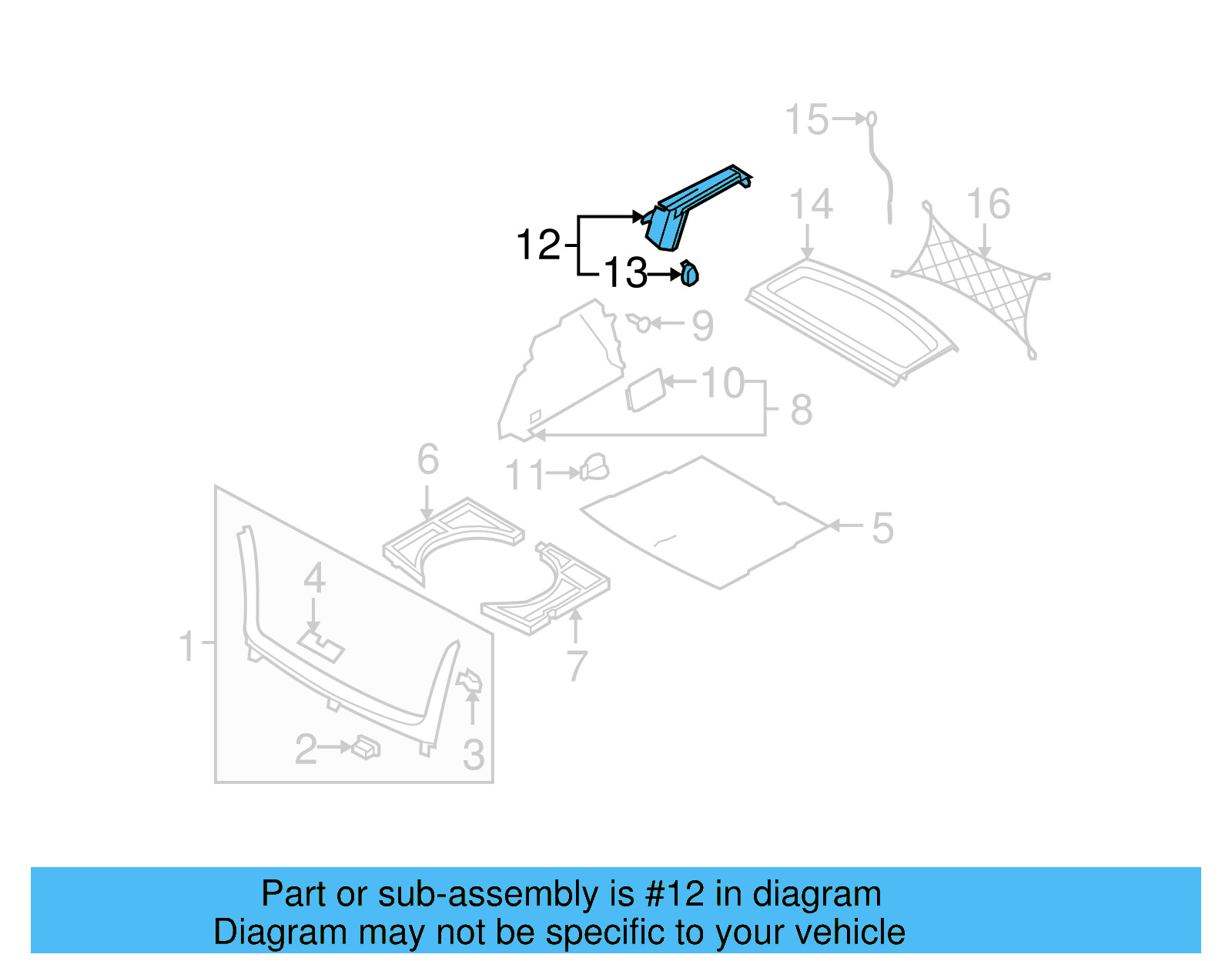 Trim Cover 1K6-867-761-S-82V - View 7