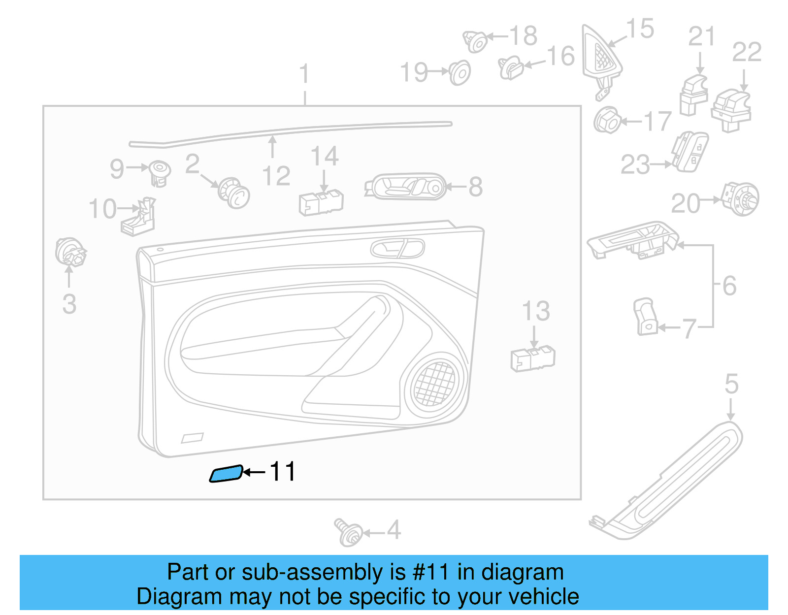 Reflector 6Q0-947-419 - View 10