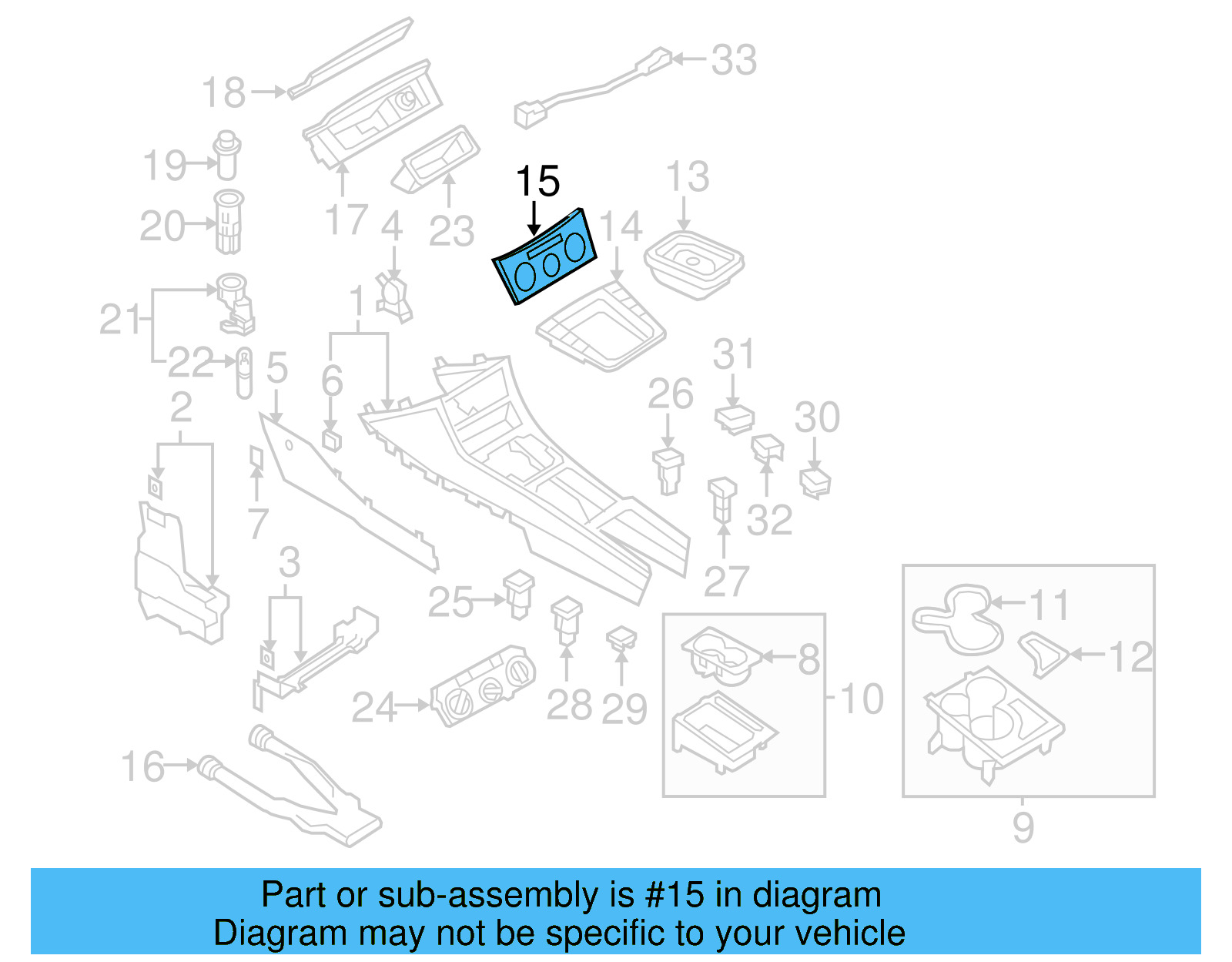 Face Plate 3C0-863-100-C-46X - View 7