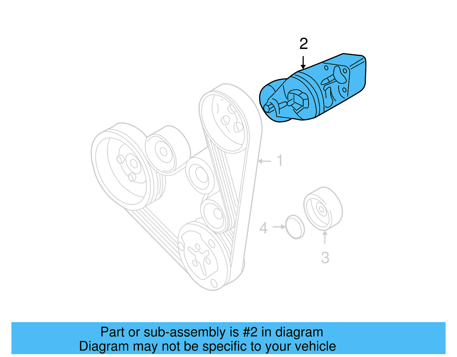 Belt Tensioner 038-903-315-C - View 14