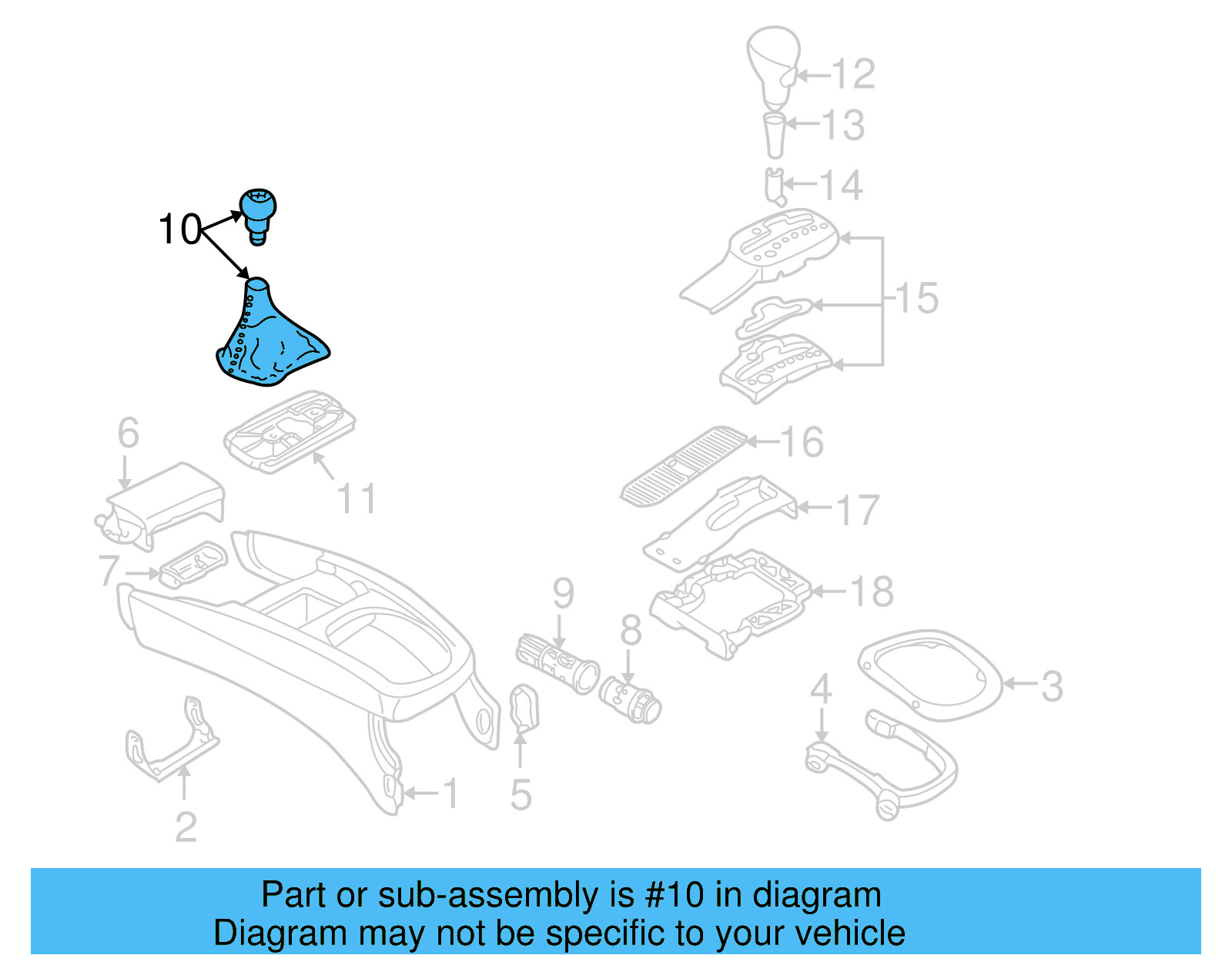 Boot Kit 3B0-711-113-AG-MCA - View 3