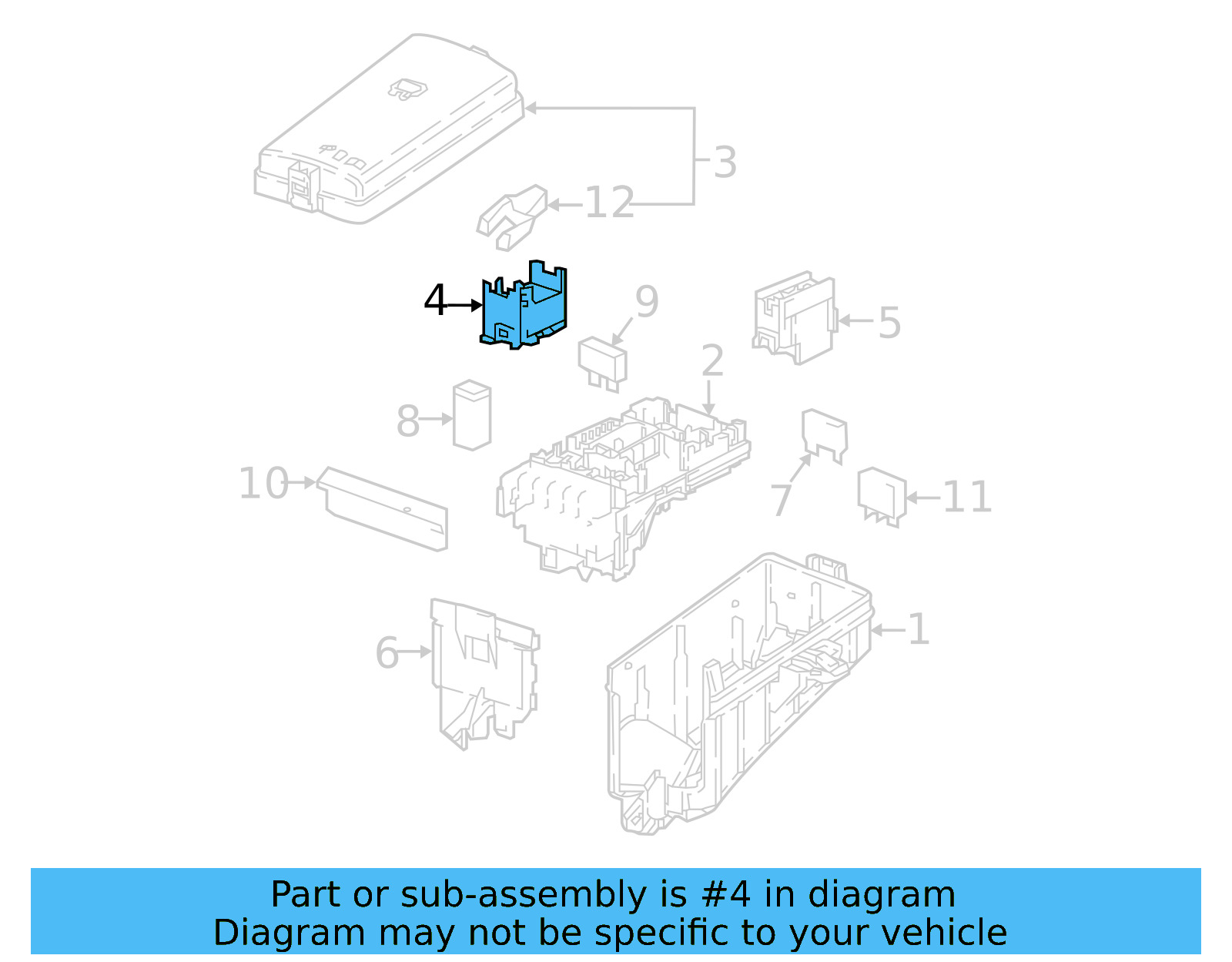 Relay Plate 5Q0-937-507-C - View 10