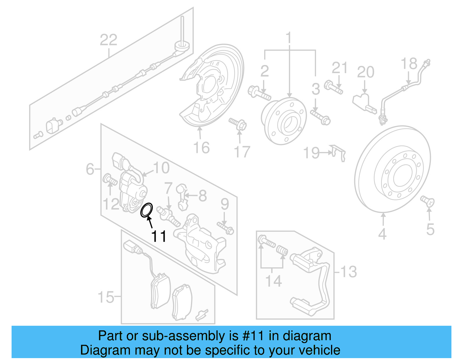 Motor Seal 4E0-615-137 - View 17