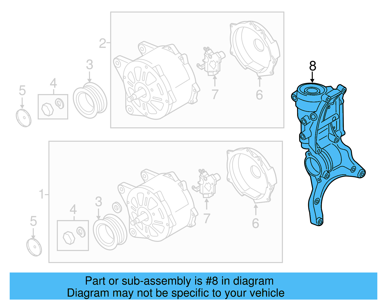 Mount Bracket 06K-903-143-C - View 7