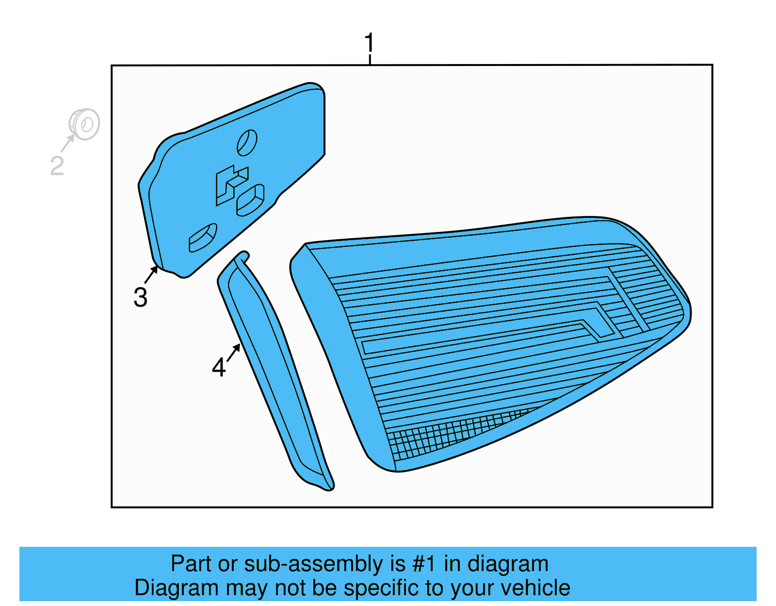 Backup Lamp Assembly 5GM-945-093-J - View 7