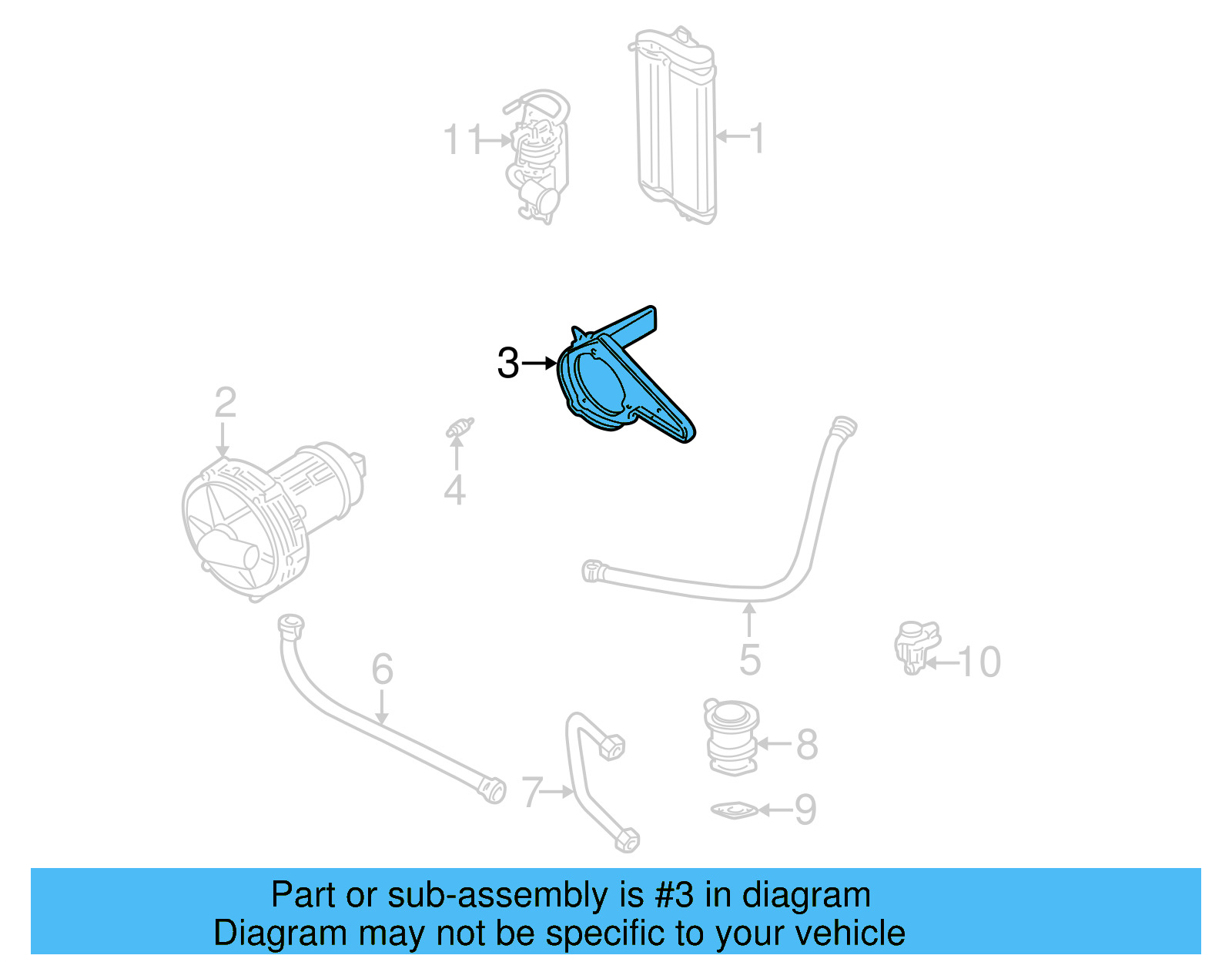 Air Pump Bracket 06A-131-085-B - View 14