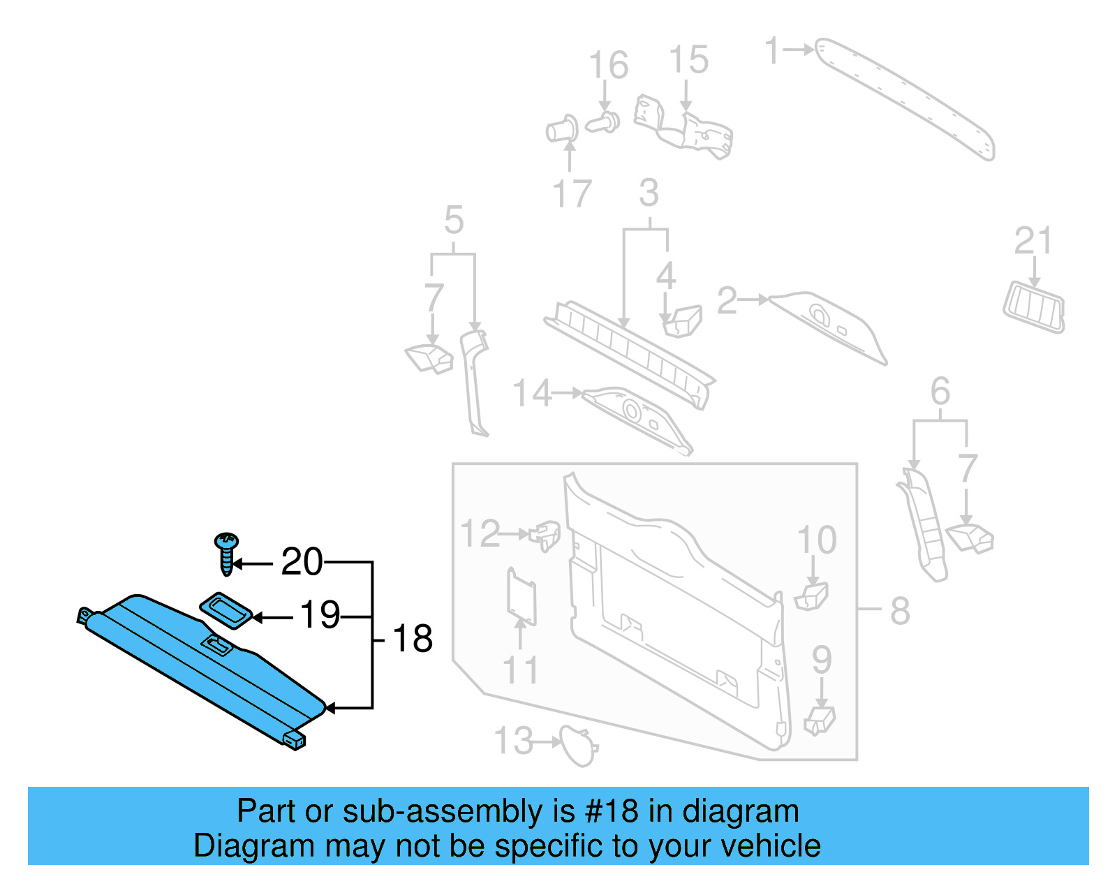 Tonneau Cover 7L6-867-773-K-86G - View 5