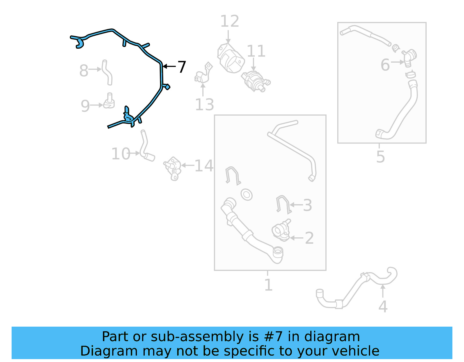 Water Pipe 06K-121-075-BH - View 34