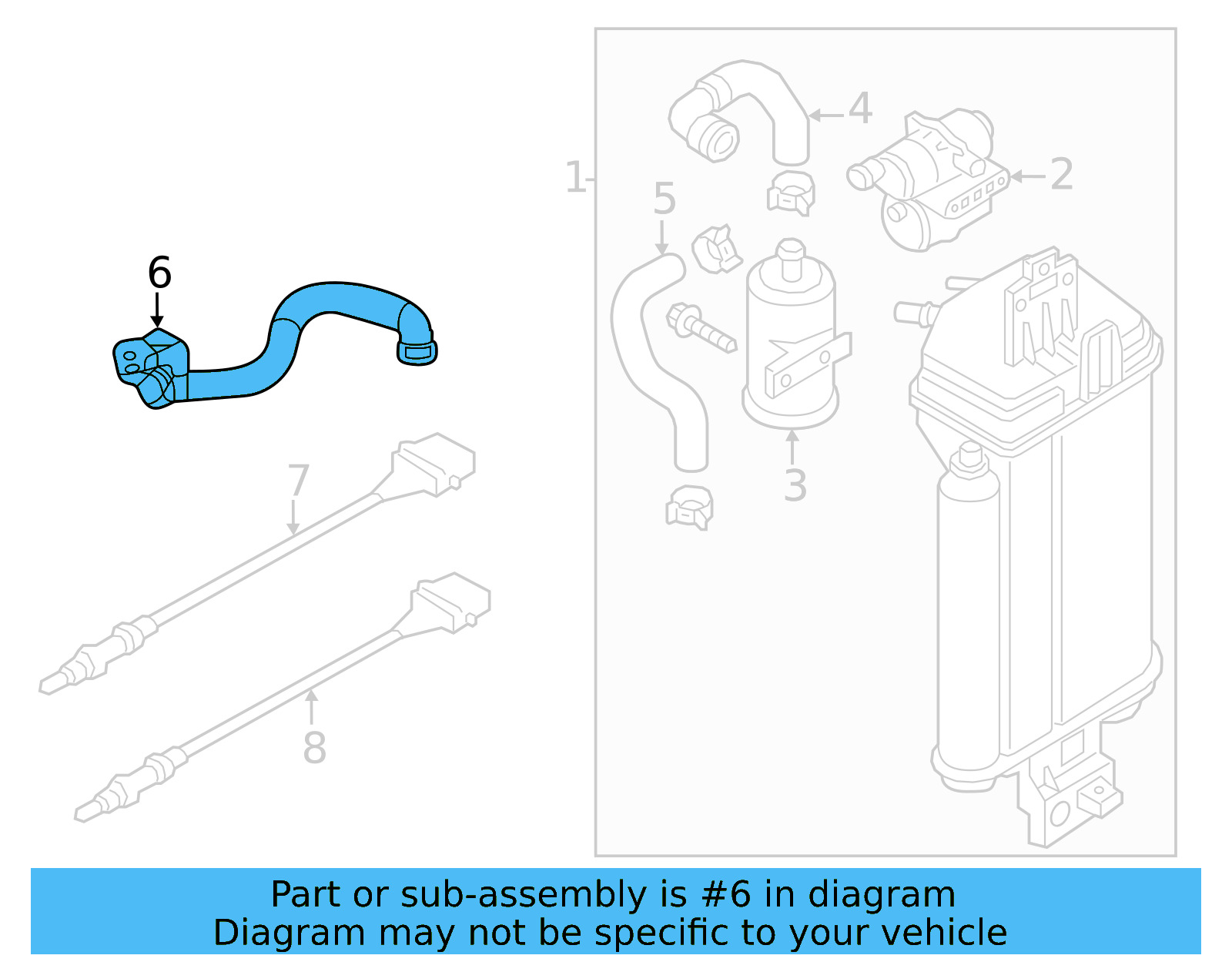 Vent Tube 06K-103-213-J - View 8
