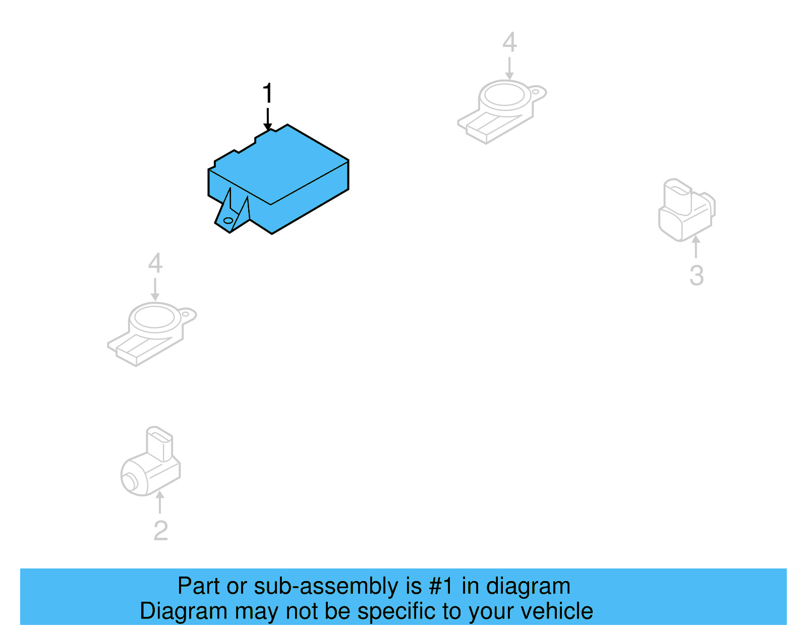 Parking Aid Control Module 7P6-907-441-E - View 18