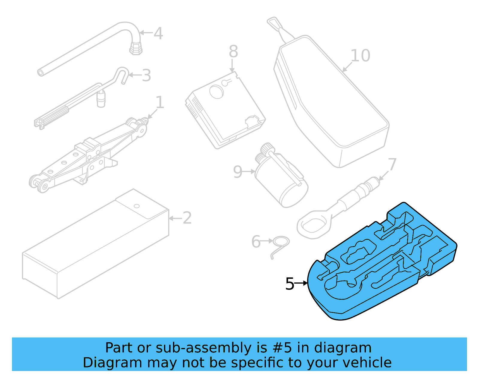 Storage Tray 10A-012-115-C - View 5