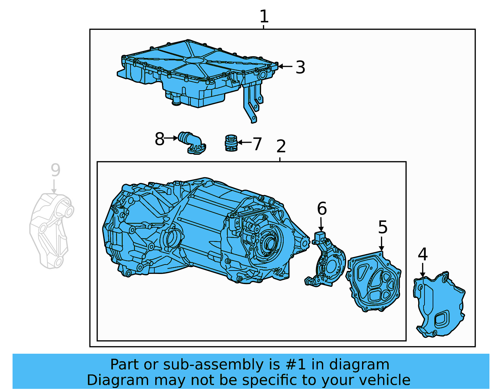 Drive Unit 1EA-901-153-G - View 3