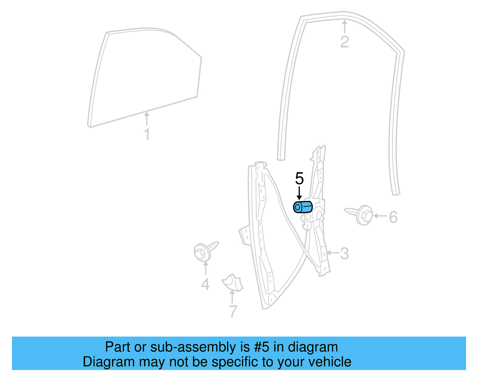 Window Motor 7B0-959-702 - View 4