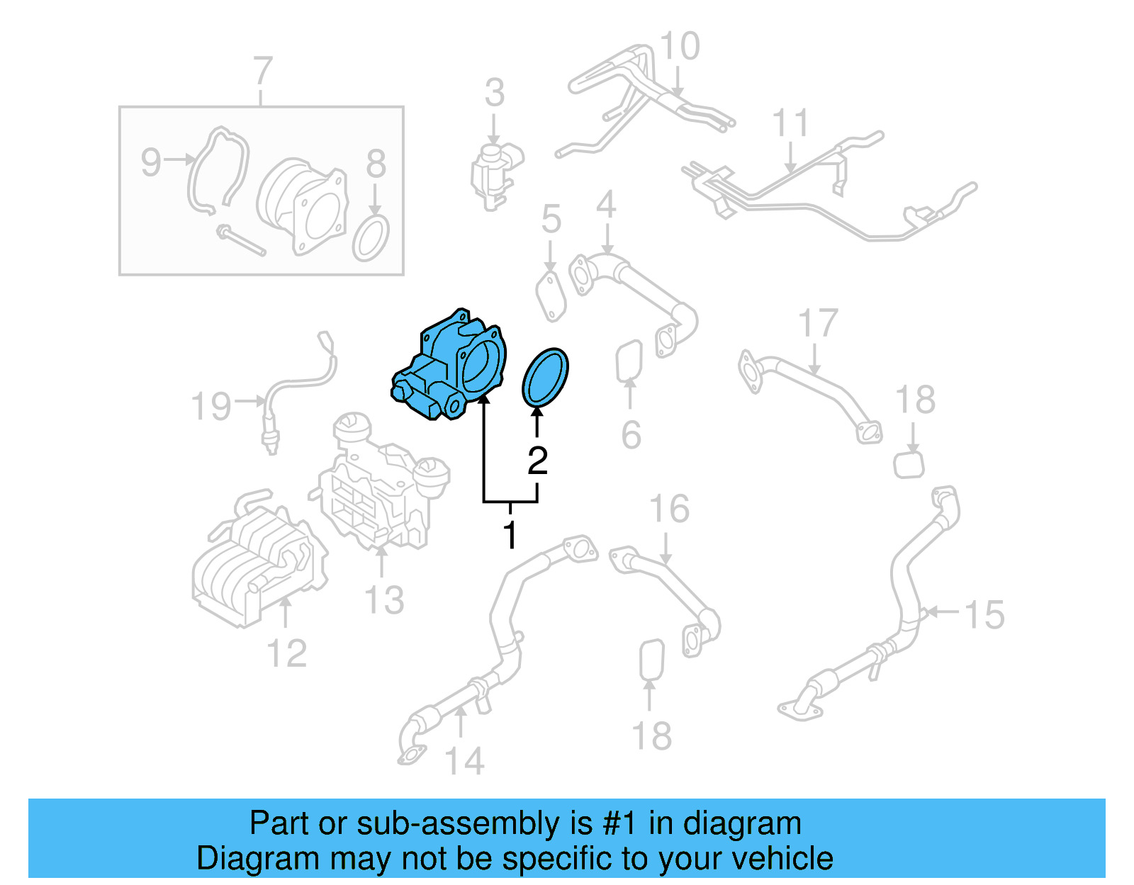 Egr Valve 07Z-131-501-E - View 8
