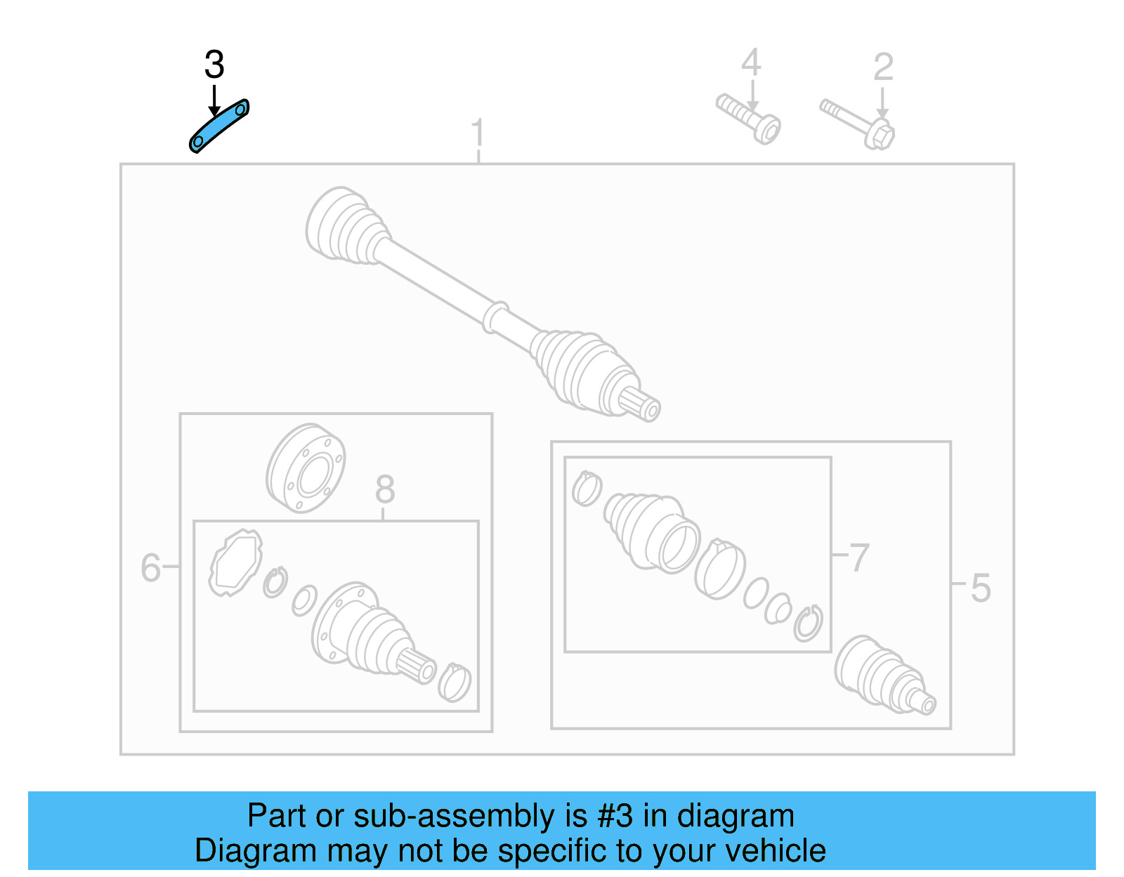 Retainer Plate 1K0-407-357-B - View 3