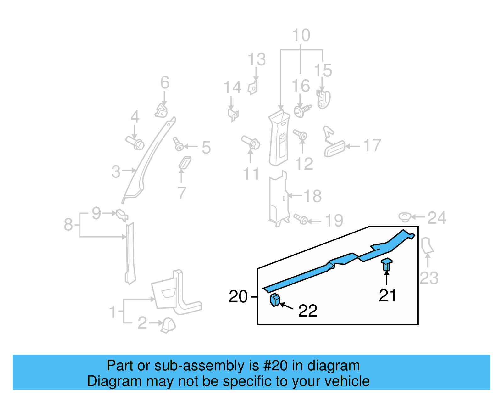 Scuff Plate 1K4-853-371-E-82V
