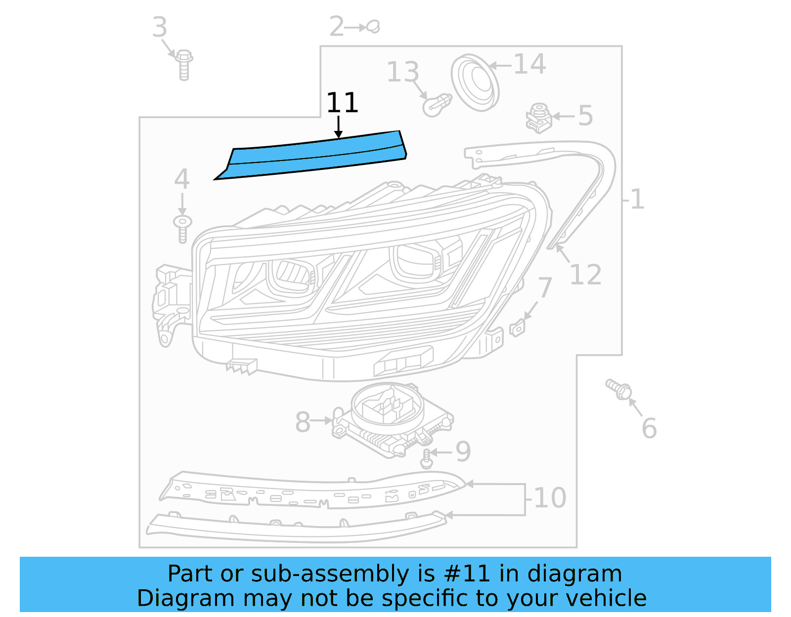 Upper Trim 3CN-941-120-A - View 7