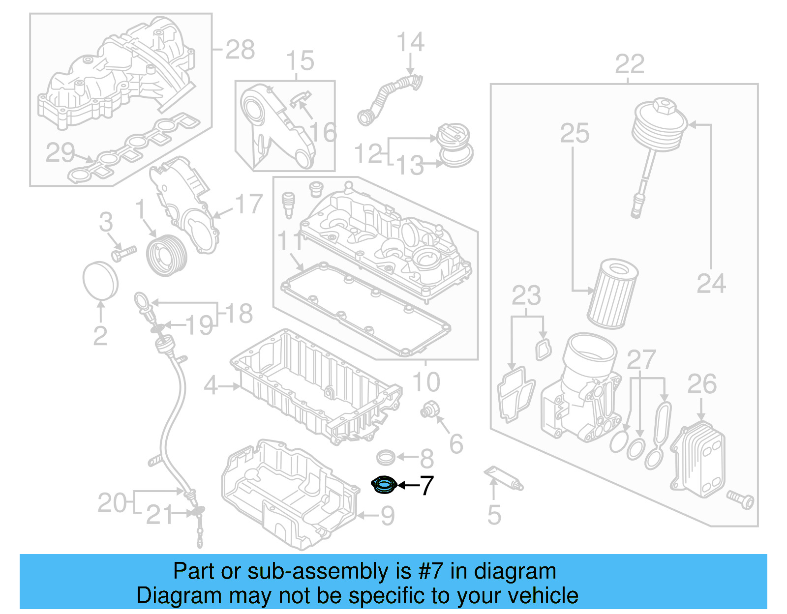 Hole Cover 03G-103-707 - View 13