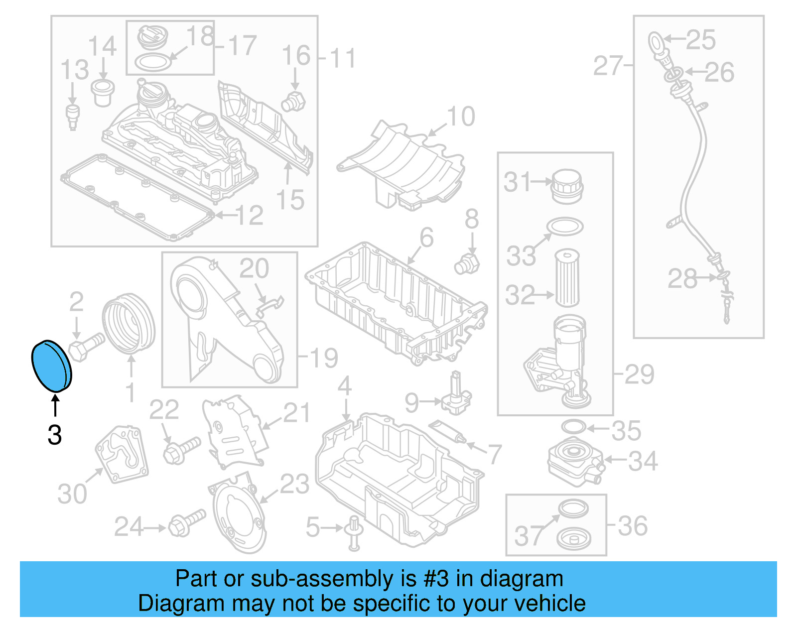 Vibration Damper Cover 038-105-278-A - View 24