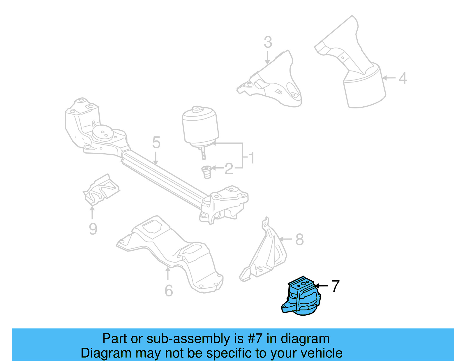 Trans Mount 3D0-399-152-K - View 6