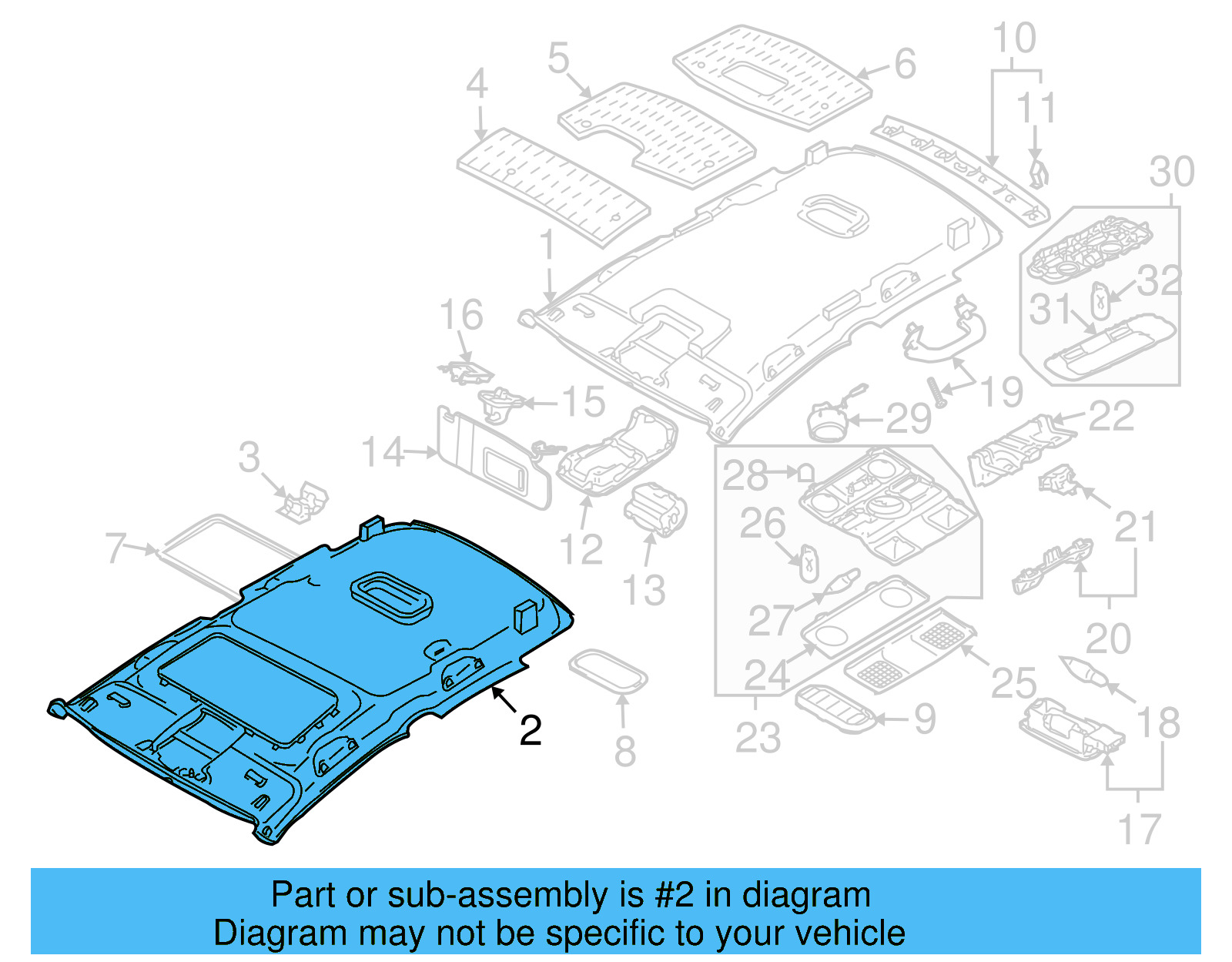 Headliner 1K5-867-501-M-6K8 - View 8