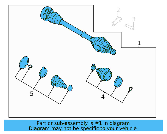 Axle Assembly 3QF-501-204-B - View 4
