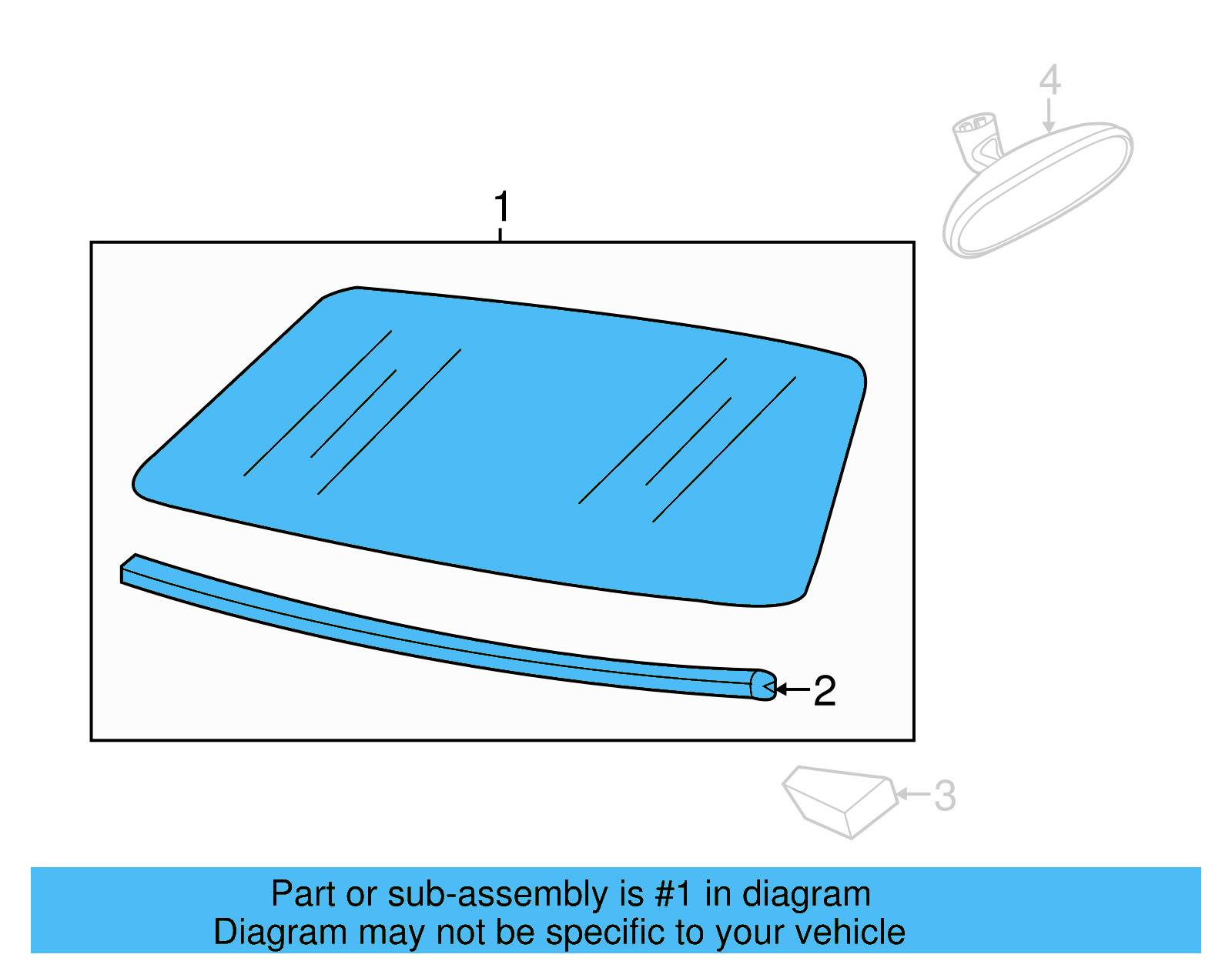 Windshield 5C5-845-011-P-NVB - View 6