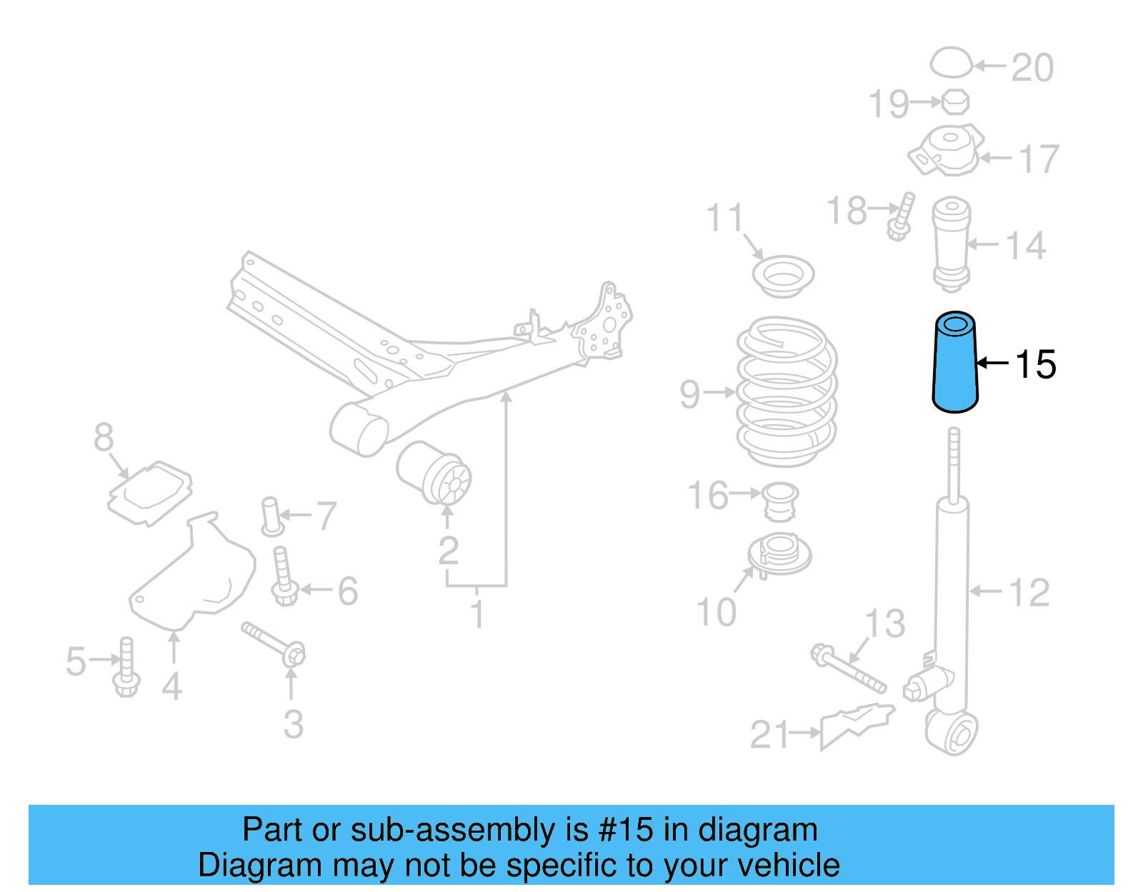 Dust Shield 5Q0-513-425-F - View 7