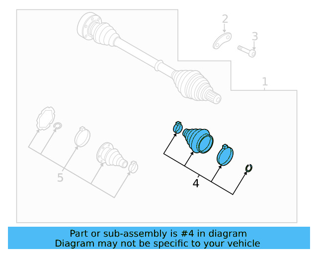 Outer Boot 3QF-598-203-A